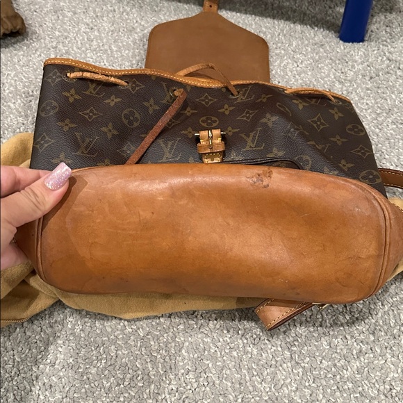 Louis Vuitton Montsouris MM backpack authentic - Picture 3 of 13